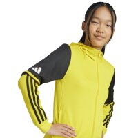 adidas Squadra 25 Full-Zip Hoodie Kinder - gelb/schwarz