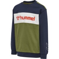 hummel Hmlbirger Crew Suit Jungen - black iris