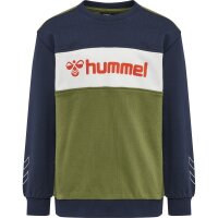 hummel Hmlbirger Crew Suit Jungen - black iris