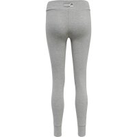 hummel hmlMOVE GRID Cotton Leggings Damen - grey melange