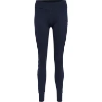 hummel Hmlmove Grid Cotton Leggings Damen - marine