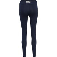hummel Hmlmove Grid Cotton Leggings Damen - marine