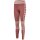 hummel Hmlclea Seamless Mid Waist Leggins Damen - withered rose/rose tan melange