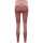 hummel Hmlclea Seamless Mid Waist Leggins Damen - withered rose/rose tan melange