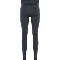 hummel Hmlmt Justin Seamless Tights - Herren - black/asphalt melange