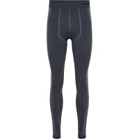 hummel Hmlmt Justin Seamless Tights - Herren - black/asphalt melange