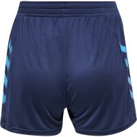 hummel Hmlongrid Poly Shorts Wo Damen - marine/atomic blue