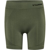 hummel Hmlshaping Seamless Mw Shorts Damen - thyme