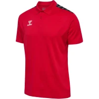 hummel Hmlauthentic Functional Polo Herren - true red