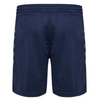 hummel Hmlstaltic Poly Shorts Kinder - marine/duck green