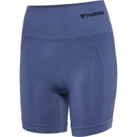 hummel Hmltif Seamless Shorts Damen - blue indigo