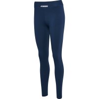 hummel Hmlelemental Cotton Hw Leggins Damen - dress blues