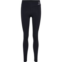 hummel Hmlte Fundamental Mid Waist Leggins Damen - black/white