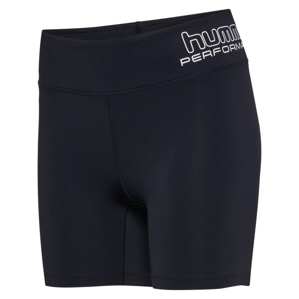 hummel Hmlte Fundamental Mw Tight Shorts Damen - black/white