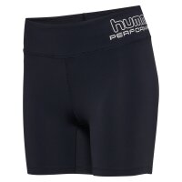 hummel Hmlte Fundamental Mw Tight Shorts Damen - black/white