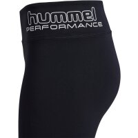 hummel Hmlte Fundamental Mw Tight Shorts Damen - black/white