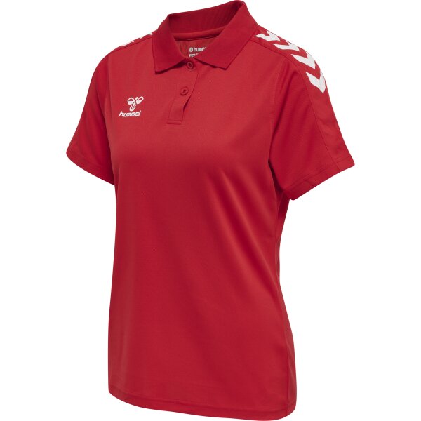 hummel Hmlcore Xk Functional Polo Damen - true red - L