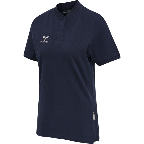 hummel Hmlmove Grid Polo Damen - marine - L