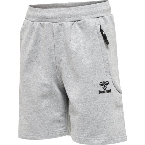 hummel Hmlmove Grid Cotton Shorts Kinder - grey melange - 128