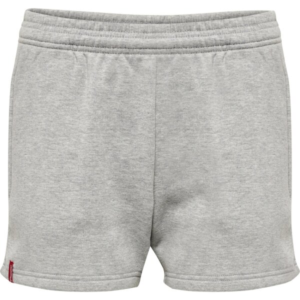 hummel Hmlred Basic Sweat Shorts Kinder - grey melange - 128