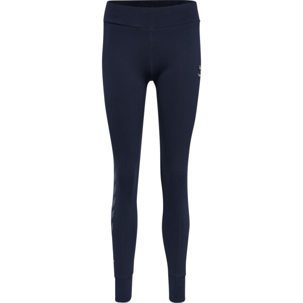 hummel Hmlmove Grid Cotton Leggins Damen - marine - XS