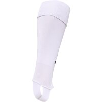 hummel Hmlessential Football Stirrup Stutzen Unisex - white/black