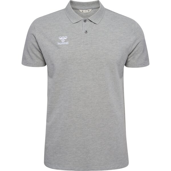 hummel Hmlgo 2.0 Polo Herren - grey melange - 2XL