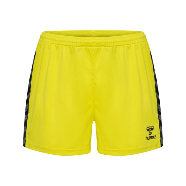 hummel Hmlauthentic Pl Shorts Damen - blazing yellow - L