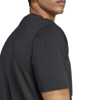 adidas Essentials Big Logo T-Shirt Herren - schwarz/weiß