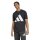 adidas Essentials Big Logo T-Shirt Herren - schwarz/weiß