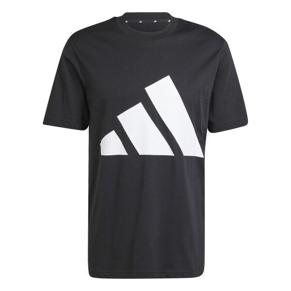 adidas Essentials Big Logo T-Shirt Herren - schwarz/weiß - M