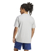 adidas Essentials Linear T-Shirt Herren - grau/schwarz