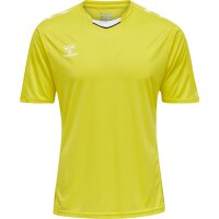 hummel Core XK Poly Trikot Kurzarm Herren - blazing yellow