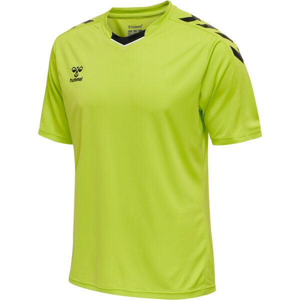 hummel Core XK Poly Trikot Kurzarm Herren - lime popsicle