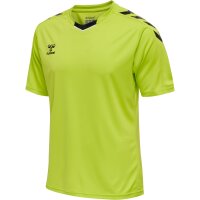 hummel Core XK Poly Trikot Kurzarm Herren - lime popsicle