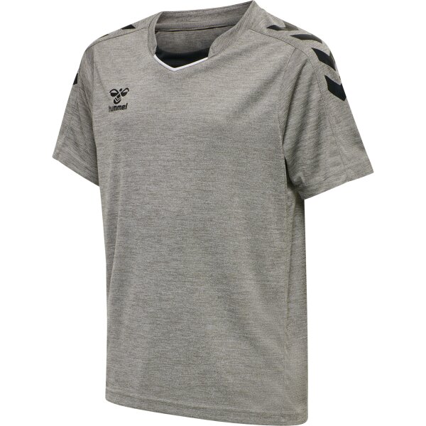 hummel Core XK Poly Trikot Kurzarm Kinder - grey melange