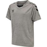 hummel Core XK Poly Trikot Kurzarm Kinder - grey melange