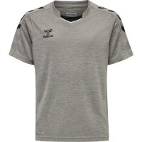 hummel Core XK Poly Trikot Kurzarm Kinder - grey melange
