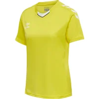 hummel hmlCore XK Poly Trikot kurzarm Damen - blazing yellow