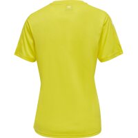 hummel hmlCore XK Poly Trikot kurzarm Damen - blazing yellow