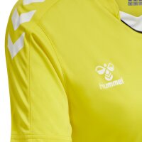 hummel hmlCore XK Poly Trikot kurzarm Damen - blazing yellow