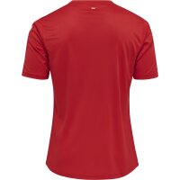 hummel hmlCore XK Striped Trikot kurzarm Herren - true red/white