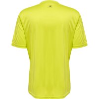 hummel Core XK Striped Trikot kurzarm Herren - lime...