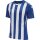 hummel Core XK Striped Trikot kurzarm Herren - true blue/white