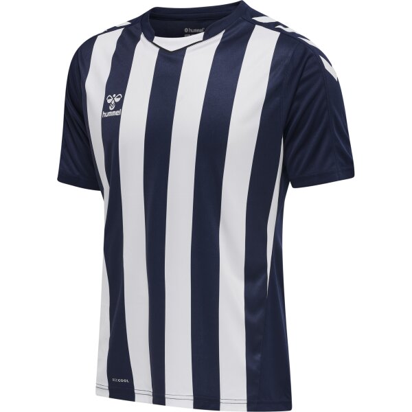 hummel Core XK Striped Trikot kurzarm Herren - marine/white