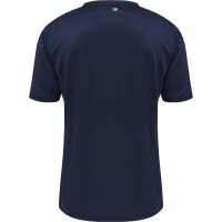 hummel Core XK Striped Trikot kurzarm Herren - marine/white