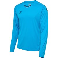 hummel Core XK Poly Trikot Langarm Unisex - blue danube