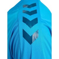 hummel Core XK Poly Trikot Langarm Unisex - blue danube