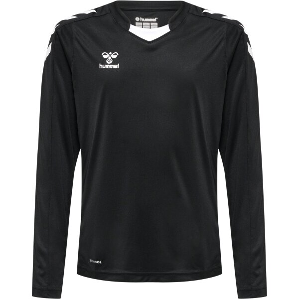 hummel hmlCORE XK Poly Trikot langarm Kinder - black