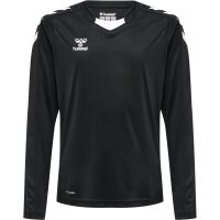 hummel hmlCORE XK Poly Trikot langarm Kinder - black